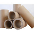 Paquet de papier thermique de taille personnalisée tube de papier kraft brun à prix bon marché
